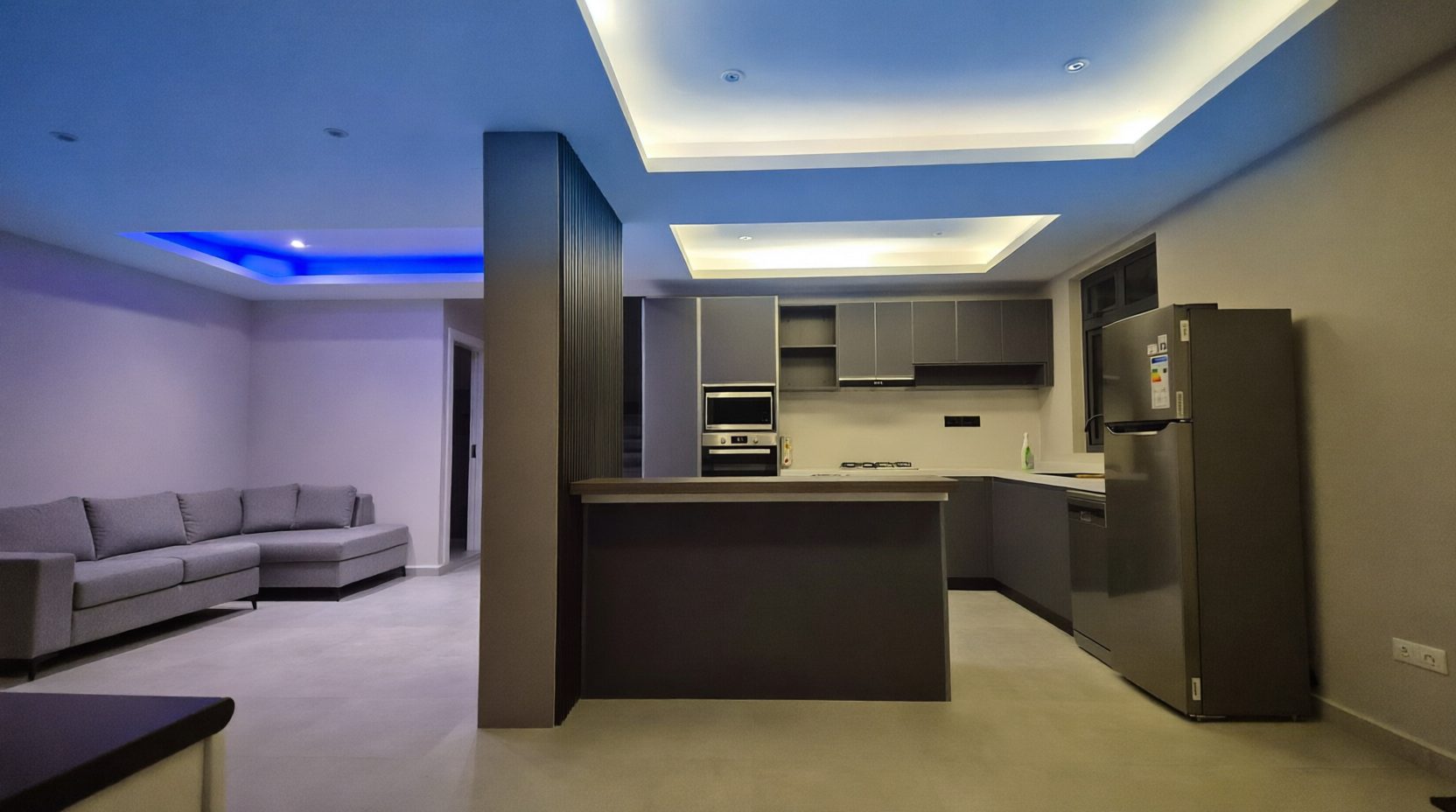 Villa Azur — designer kitchen